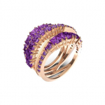 Swarovski Spiraalne Armastuse S&otilde;rmus Naiste s&otilde;rmused Roosa Kuld Lilla 5572714 50