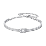 Swarovski Keerdkujundusega Elegantne K&auml;ev&otilde;ru Naiste k&auml;ev&otilde;rud H&otilde;bedane 5007773 Box