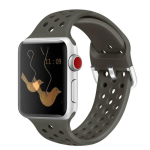 Silikoonrihm Apple Watchi jaoks Rihm 45mm 44mm 41mm 42mm 46mm Ultra 2 49mm Spordiks Hingav V&ouml;&ouml; iWatch 10 9 8 7 6 5 4 SE Correa S10-46MM 42 44 45 49 kakao v&auml;rv