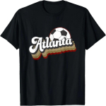 Atlanta Jalgpall Retro 404 United T-s&auml;rk S