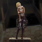 Viimased 28cm Attack On Titan Anime Kujud Annie Leonhart Kujud PVC Kuju Kollektsiooni Mudel Toa Kaunistus S&uuml;nnip&auml;eva Kingitus M&auml;nguasjad