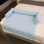 J&auml;&auml;siidist Lemmiklooma Jahutuspadi Suveks Hingav Koera Kassi Jahutuspadi Geeliga T&auml;idetud Diivanivoodi Padi Kuumade Ilmade jaoks 70x70cm sinine
