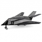 Ameerika F117 Stealth H&auml;vitija Mudelikomplekt Sulamist Lennukimudel Metallist Valatud M&auml;nguasi Kogu Simulatsioon Valgus Lennundusm&auml;nguasjad Poisile