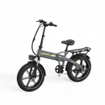 KOOLUX RK 10 T&auml;iskasvanute E-jalgratas 20-tollised rehvid Linna liikumiseks E-jalgratas 250W mootor 48V13AH aku Linnareisid Kaasaskantav E-BIKE Igap&auml;evane s&otilde;it V&auml;ljas s&otilde;itmine roheline