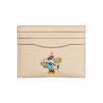 Coach X Disney koost&ouml;&ouml; kaardihoidja Multikaprint Taaskasutatud kindanahast krobeline nahk Naiste kaardihoidja Beež CG971-VMI Basic Set (Bag+Dust Bag)
