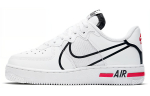 Nike Air Force 1 Low React D/MS/X Valge Must GS CD6960-100 36.5