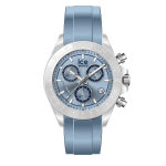 Kella Clear Timeless Blue 41mm Kronograaf 025632 [Ice-watch] Ice-watch Meeste [BEWATCH]