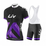 LIV Cycling Wear Naiste Team Edition L&uuml;hikeste varrukatega komplekt Higi eemaldav Hingav M