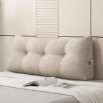 Suur kolmnurkne nimmepadi: Pehme polsterdatud peatsipadi mobiiltelefoni kasutamiseks ja &uuml;li&otilde;pilaste mugavuseks tatami-vooditel. 60x40x12 cm gray