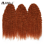 24&ldquo; Platinablonde S&uuml;gavlaineline Hekeldatav Juus S&uuml;nteetiline Punumiseks Juus Eelvenitatud Krussis Hekeldatavad Punutised Juuksepikendused Naistele (as the picture,24inches-60cm) brown