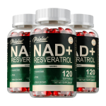 Liposomaalsed NAD+ kapslid, 1200 mg, Resveratroli ekstrakt, Looduslik toidulisand, Sobib nii meestele kui ka naistele 120*3