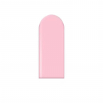 1 tk 20x40cm Kaarekujuline Peatsiin Magamistoam&ouml;&ouml;bel Valgustatud Ruumi Dekoor Voodipeats Lasteaed Kokkup&otilde;rkevastased Seinapaneelid (Pink,40cm)