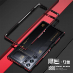 Luksuslik metallist kaitseraam &uuml;mbris ZTE nubia Red Magic 10 Air / 9S 10S 10 Pro+ / 9 10 10s Pro / + jaoks Alumiiniumist kaitsekate Opp Bag&For ZTE nubia Red Magic 9 Pro 6.8"