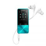 Sony Walkman S-seeria 16 GB MP3 Bluetooth Kuni 52 tundi pidevat Kuularid 2017 Sinine L NW-S315 M&auml;ngija, &Uuml;hilduv, Taasesitus, Kaasas, Mudel, sinine