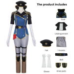 Arcane Viktor Cosplay Kost&uuml;&uuml;m Pehme Kangaga Anime Ja Halloweeni &Uuml;rituste Jaoks Vi,M gray