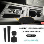 Seat Leon MK4 Cupra Leon Cupra Formentor 2020 2021 2022 2023 2024 2025 Keskjuhtimispaneeli k&auml;igukangi paneeli panipaiga kleebis Interj&ouml;&ouml;r Left Hand Drive