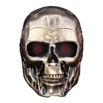 Halloween Terminatori mask t&auml;isn&auml;oga vaikust kost&uuml;&uuml;mimask pidudeks ja rollim&auml;nguks Copper Mask