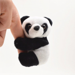 Panda Plush Doll 10cm Panda Clip Animal Funny Toy Plush J&auml;rjehoidja