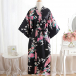 Faye Women Sexy Print Kimono hommikumantel vannimantliga pesu &Ouml;&ouml;s&auml;rk
