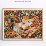 Teemantmaaling T&auml;isringi saabumine T&uuml;drukud Teemantmosaiik portree hobi ja k&auml;sit&ouml;&ouml; pilt 20X30