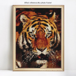 Teemanttikandid Tiger Teemantmaal &Uuml;mmargused kivid Animlas Teemant 20X30