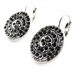 NOA [G8278] - Boucles Cr&eacute;ateur 'Sissi' noir must