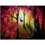 Teemanttikandid Maastikupuu P&otilde;dra maastik Ristpistes Teemantmaal 20X30CM