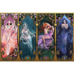 Teemanttikandid T&auml;is&uuml;mmargune Euroopa stiilis haldjas ingel 5D mosaiik isetehtud teemantmaal ristpistes 20X30CM