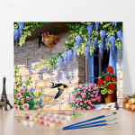Kunst DIY Maalimine numbrite j&auml;rgi Digitaalne &otilde;limaal Hobid Teemantmaal Numbrimaal Kodukaunistus &Otilde;limaal 40x50cm no frame
