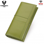 Pikk rahakott Naiste nahast mitme kaardihoidja Suure mahutavusega sidur Mobiiltelefoni sidur