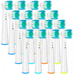 16 tk Oral B hambaharjapeade standardsed asendusharjapead Oral B Brauni hambaharjapea Advance Power/Pro Health/Triumph 16Pcs Brush Heads