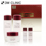 3W CLINIC Collagen Skin Care 3 SET (tooner+emulsioon+kreem)