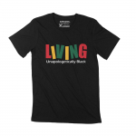 ULTRABASIC meeste T-s&auml;rk Must Lives Matter s&auml;rk vabandamatult must eluaegne vanar&otilde;ivas XS must