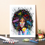 L&otilde;uend Digitaalne &otilde;limaal Kodukaunistus DIY Maalimine numbrite j&auml;rgi &Otilde;limaal Numbrite maalimine 40x50cm no frame