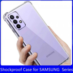 P&otilde;rutuskindel l&auml;bipaistev &uuml;mbris Samsung A52 A72 A12 A42 A32 A22 A82 A71 A51 A21S A41 A31 A02S S20 S21 FE S10/iphone/REdmi/huawei/silikoon TPU kate iphone 5 5s se puhas