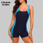 Charmleaks One Piece naiste sportlikud ujumisriided ujumistrikoo avatud seljaga rannariided ujumisriided bikiinid L