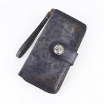 Johnature Vintage naiste rahakotid ja rahakotid ehtsast nahast telefonikott vabaaja pehmest veisenahast rahakoti kaardihoidja pruun