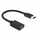 Kvaliteetne Mini Plug Play USB-t&uuml;&uuml;pi C-mikro-USB-adapterikaabel kiiredastusega Mini OTG-muunduri kaabel Adapter for Type-C must