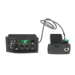 JOYO EQ-MP3 3-ribaline EQ ekvalaiseris&uuml;steem akustilise kitarri eelv&otilde;imendi EQ ekvalaiser piezo Pickup LCD-tuuner must