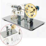 Naljakad DIY Mini Air Stirling Mootor Mootor&otilde;ppe Auruj&otilde;um&auml;nguasi Elekter &Otilde;ppem&auml;nguasjad lastele T&auml;iskasvanutele Stirling Engine Kit