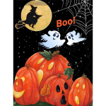 5D isetegemise teemantmaal J&otilde;uluvana mosaiikpildid Teemanttikandid Halloweeni &otilde;udusn&auml;put&ouml;&ouml; Kodukaunistus Full Round 20x25CM