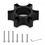 Alumiiniumisulamist 70 mm ratta vahet&uuml;kkide adapteri plaadi r&otilde;ngas Thrustmaster T300RS jaoks. Rooliratta uuendamise plaat rooliratta adapteri plaat