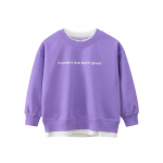 Kvaliteetsed t&uuml;drukute vabaaja kampsunid, moodsad lasteriided 90cm valge