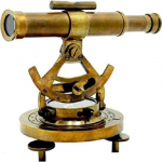 Messingist 12,7 cm Vintage Alidade kompassi teleskoobi instrumentide sihiku teleskoop Nautical koju, kontorisse