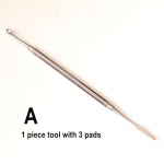 Dental Contactsculpt Pad hammaste modelleerimisinstrument komposiitt&auml;itematerjalide vaigu komposiit trimmeri spaatlile 1 piece A