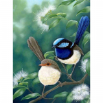 5D teemantkunst maalimine Hiina klassikaline linnupilt Teemanttikandid mosaiikkividest pilt kodukaunistus Full Round 20x30CM