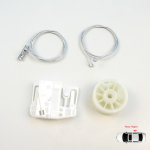 BWR271 Akna t&otilde;stuki remondikomplekt Tagumine parempoolne uks Renault Megane MK2 2002-2008 4/5 ustele 82000280068