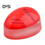 Plastikust munade ajastusloendur Korduvkasutatav praktiline kuumaveeallika muna Perfect Egg Timer punane