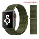 Nailonrihm Apple Watchi seeria kellale 9 8 / Ultra 2 7 6 SE 5/4/2/1 38 42MM asendusrihma aas Iwatch Series 3 jaoks 40/41/44 /45MM/49MM For 42MM and 44MM