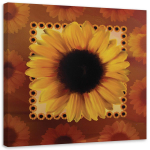 L&otilde;uendiprint Sunflower Nature 30x30 kollane